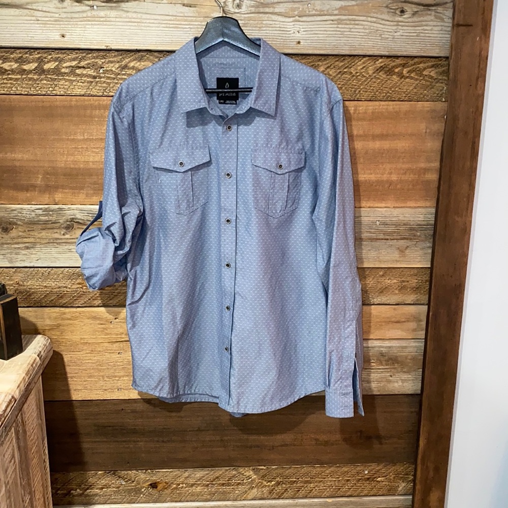 Prana Button Down size Large